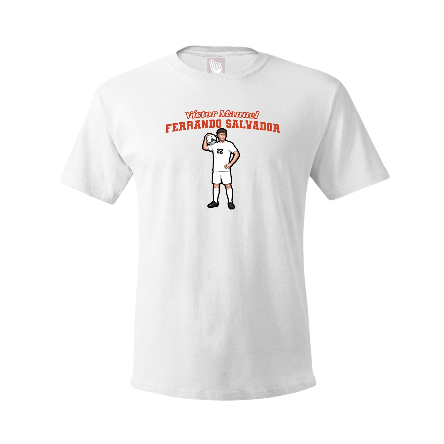 Tee — Name Arch in White