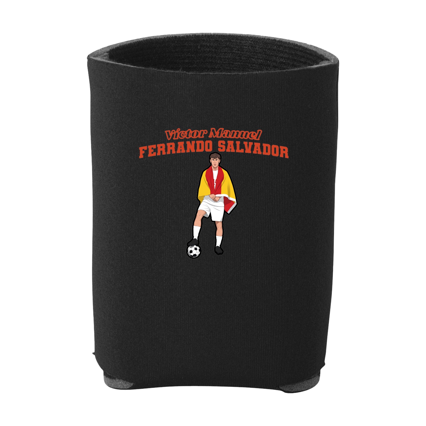 Can Holder — Name Arch in Black