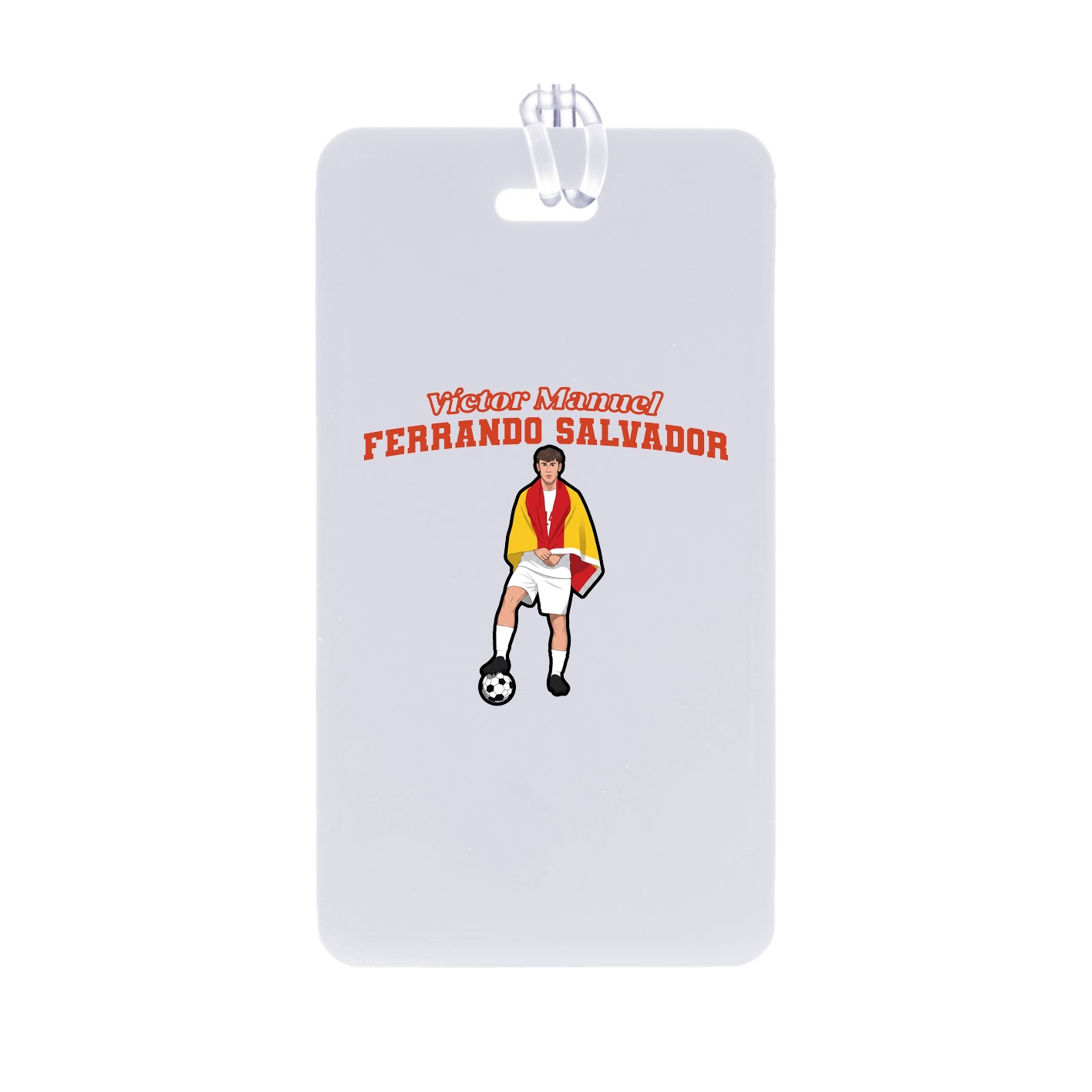 Bag Tag — Name Arch in Classic
