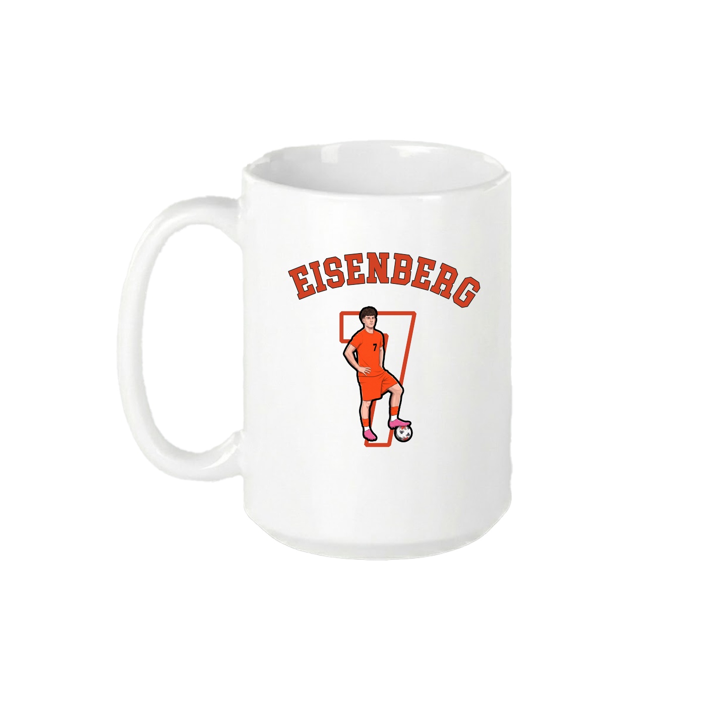 15oz Coffee Mug — Shirsey Arch in White