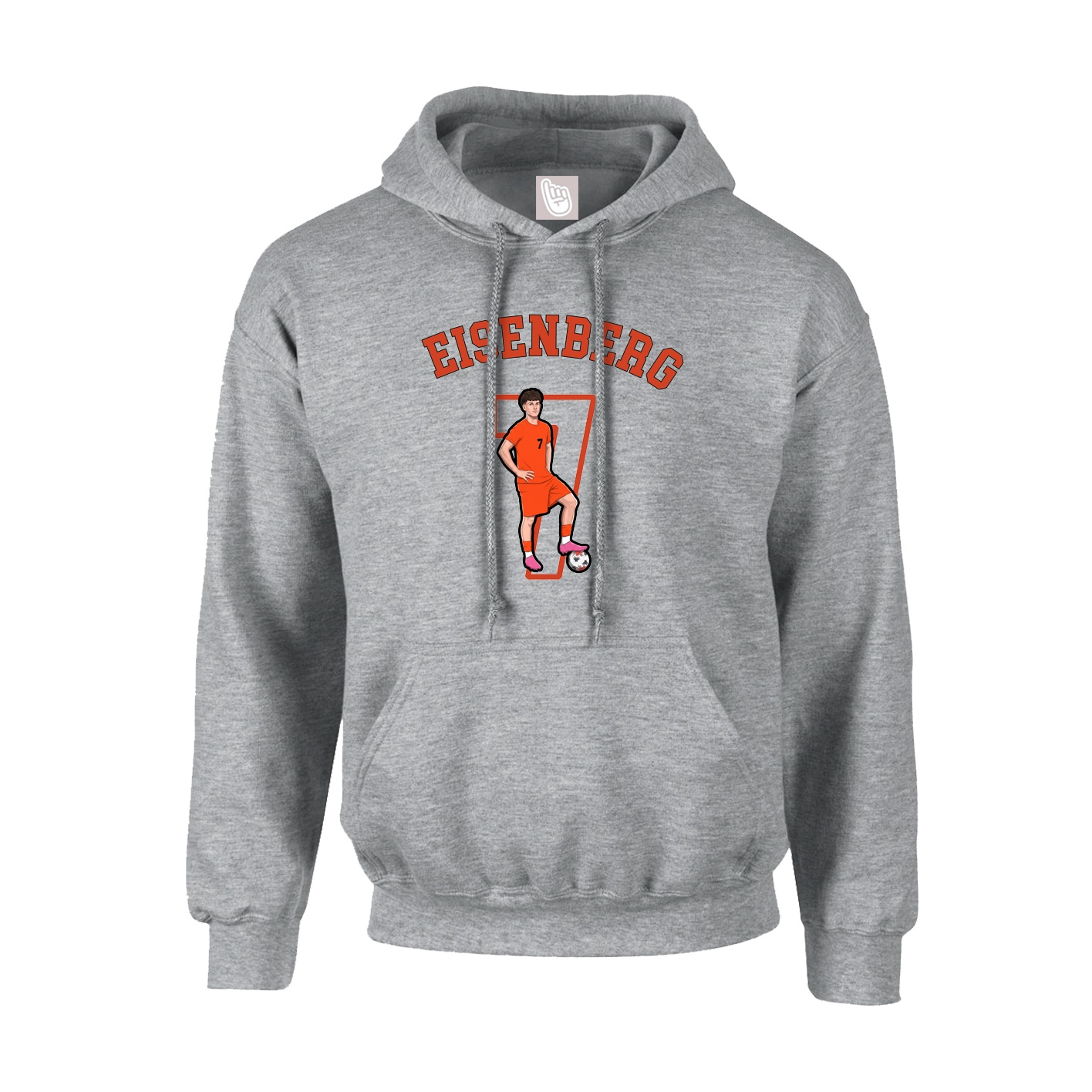 Youth Hoodie — Shirsey Arch in Grey