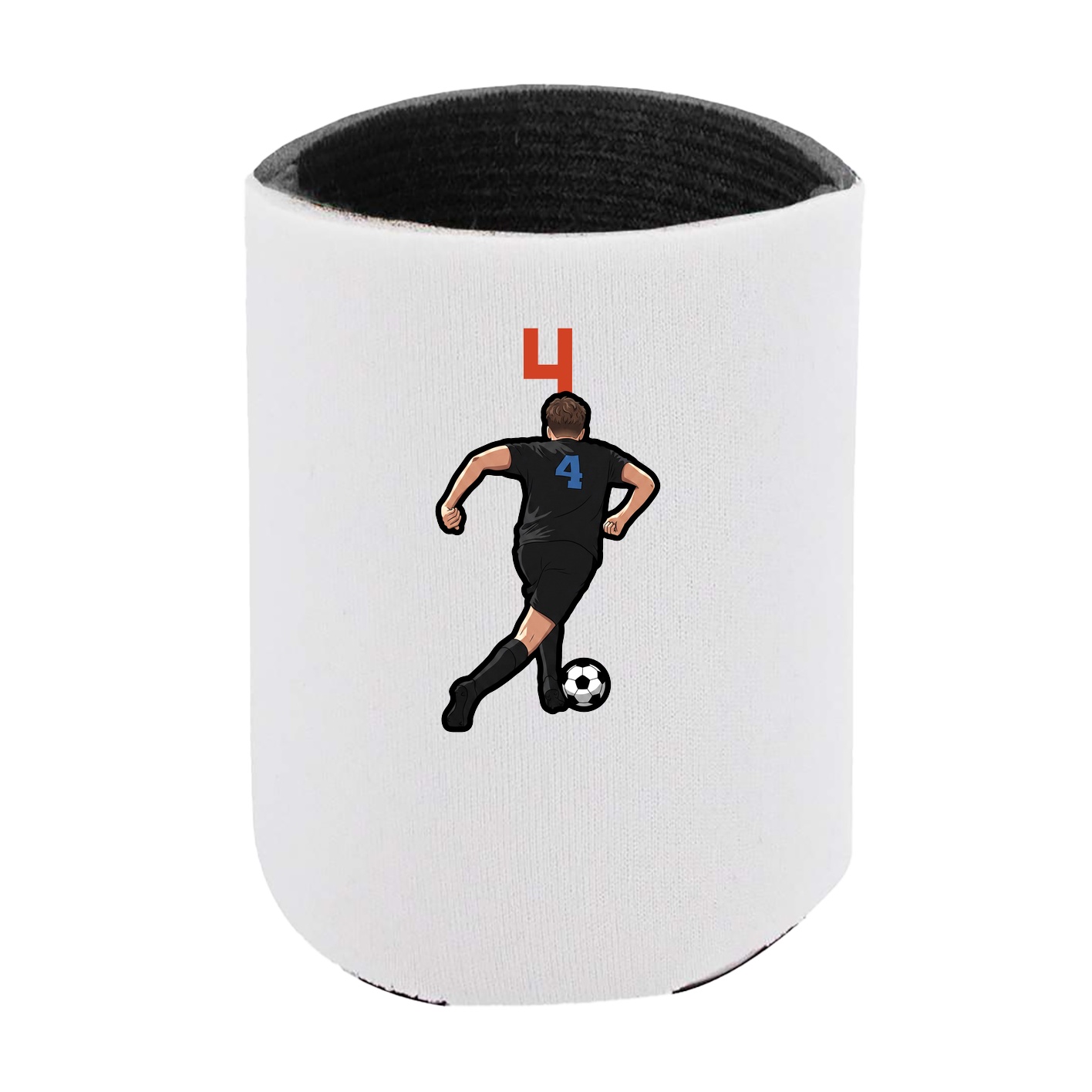 Can Holder — Number Top in White