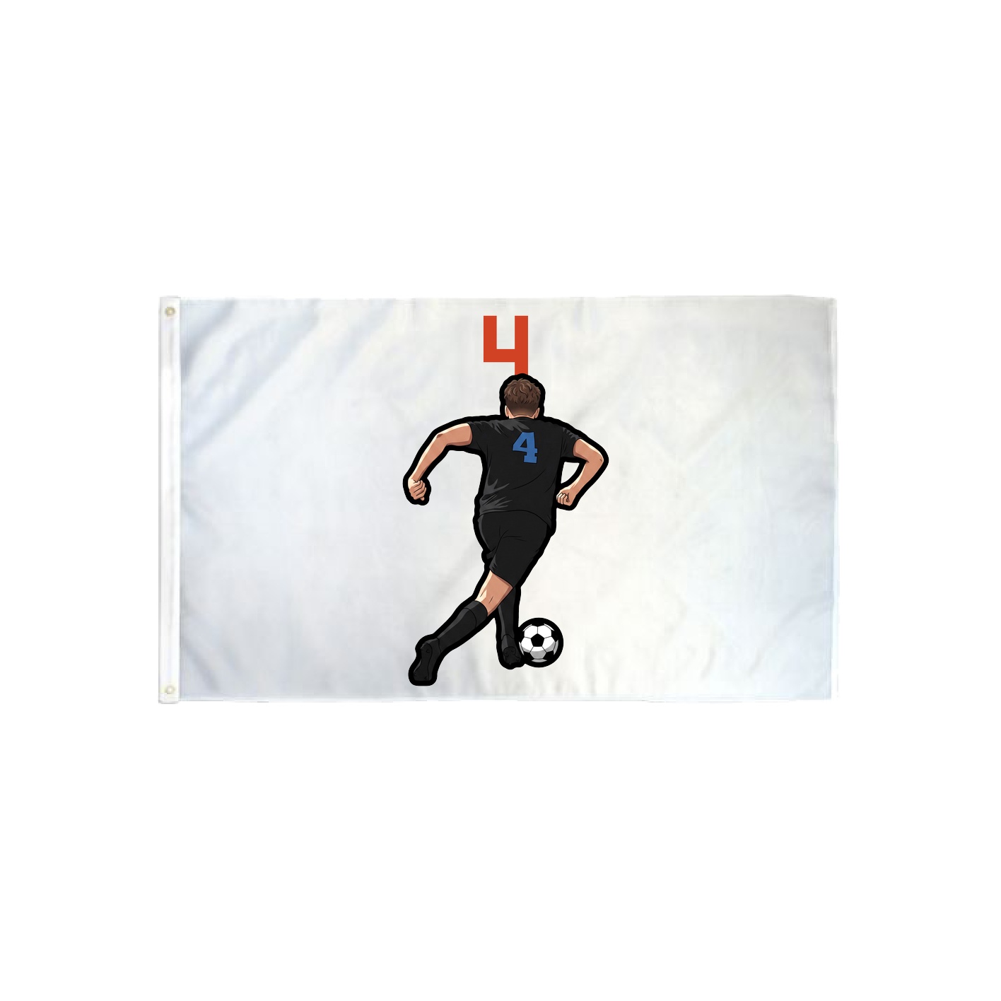 3x5 Flag — Number Top in Classic