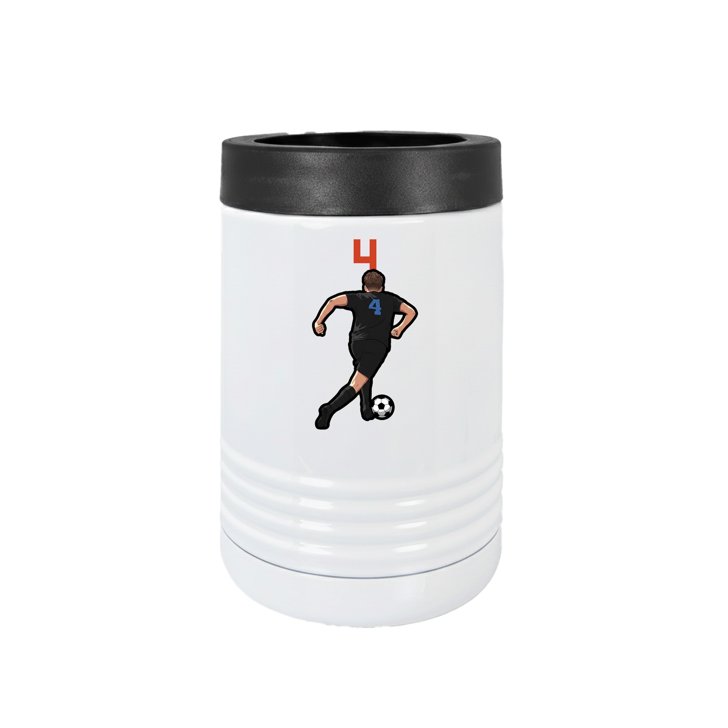 Beverage Holder — Number Top in White
