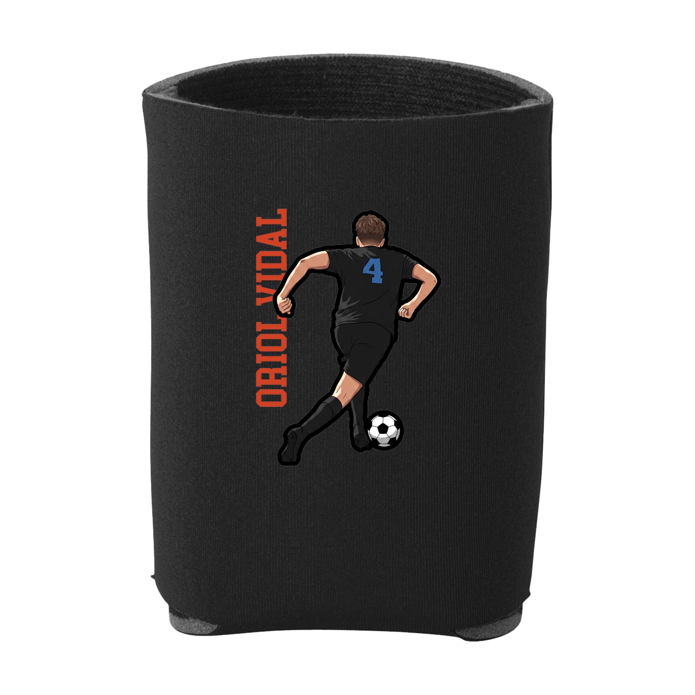 Can Holder — Name Vertical in Black