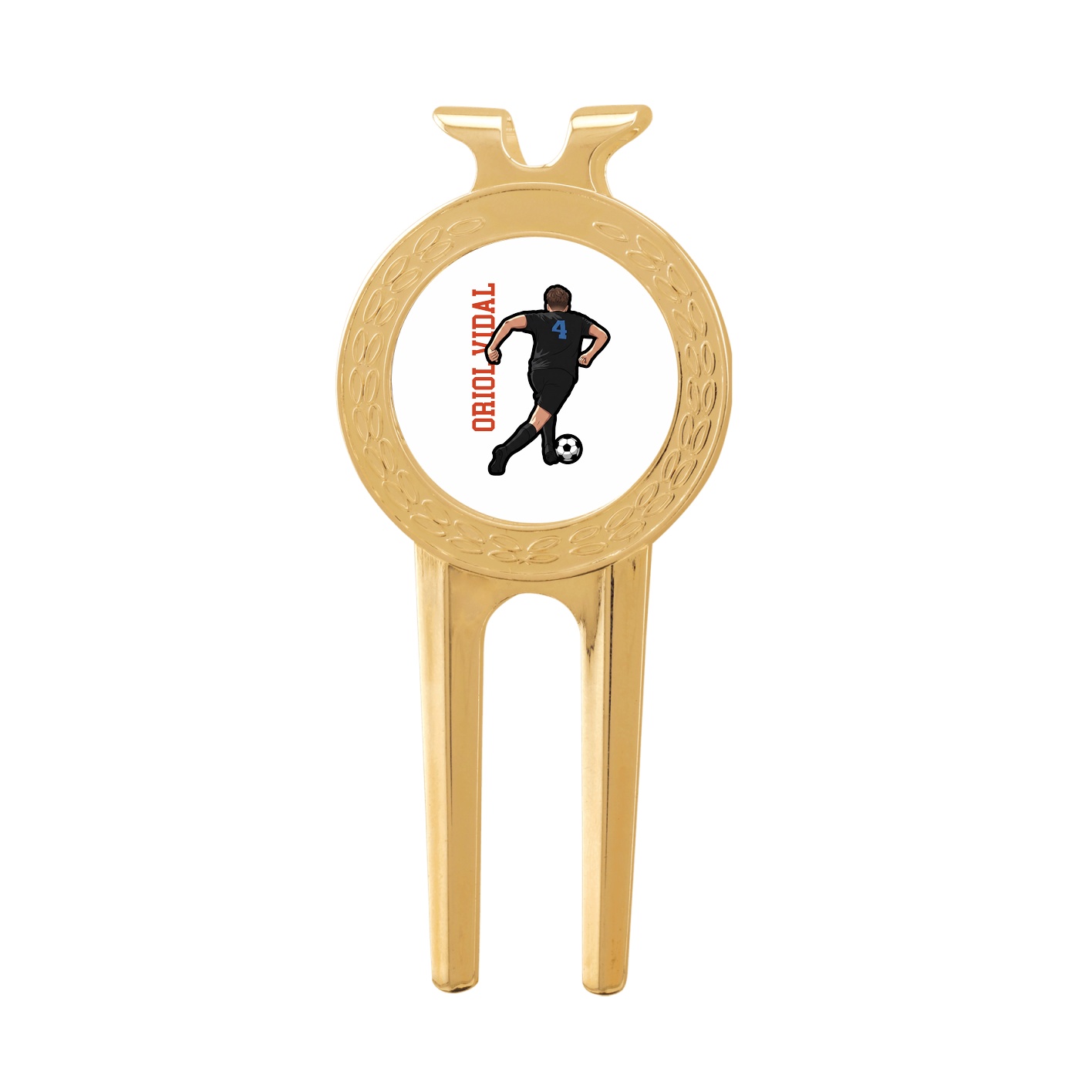 Divot Tool with Ball Marker — Name Vertical in Classic