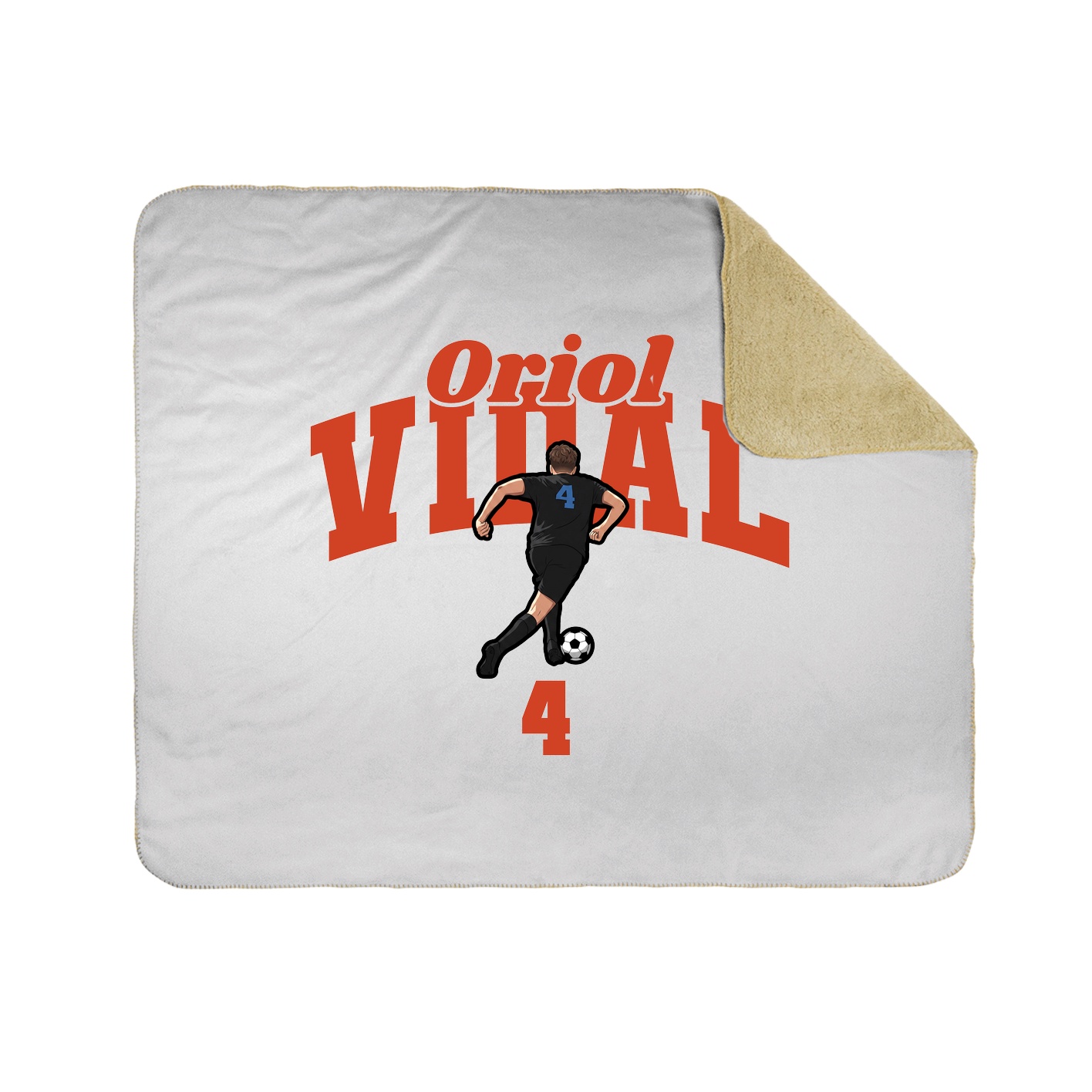 Throw Blanket — Signature Arch in White