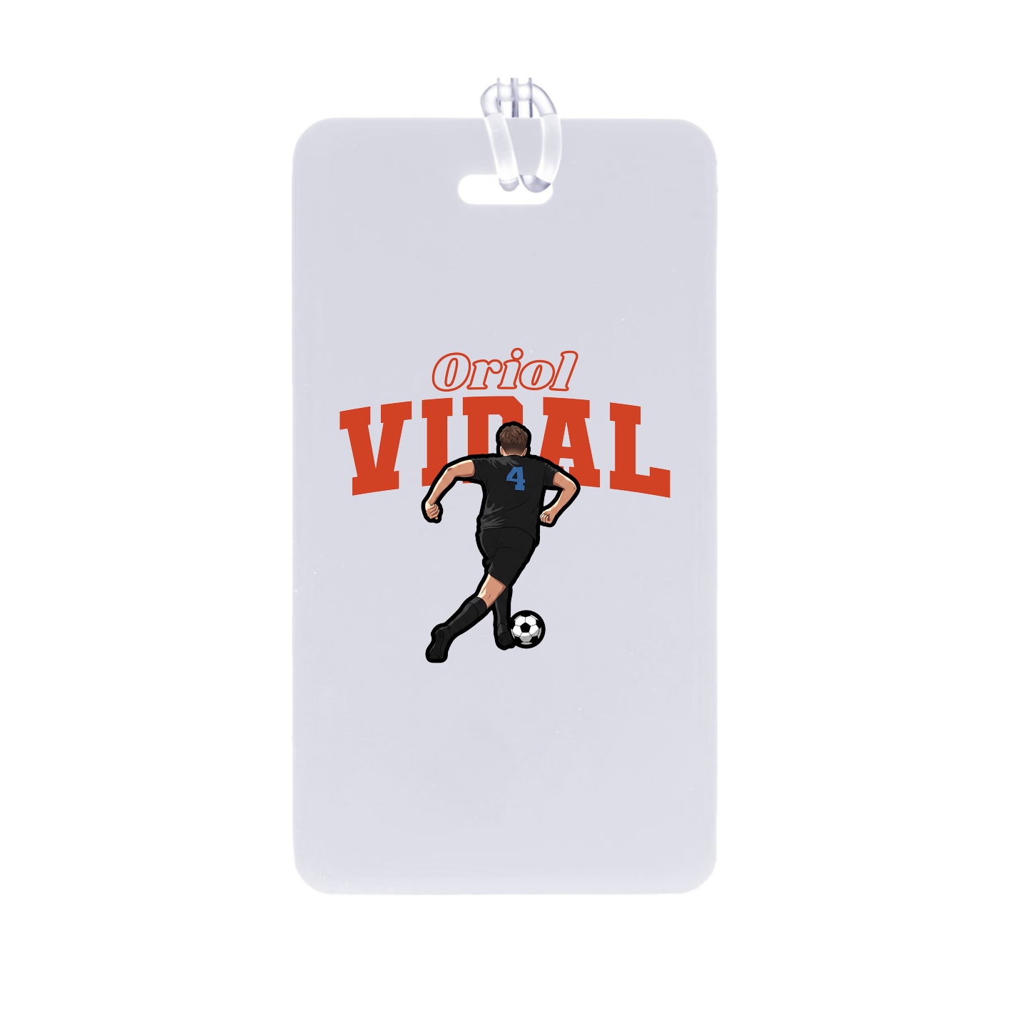 Bag Tag — Name Arch in Classic