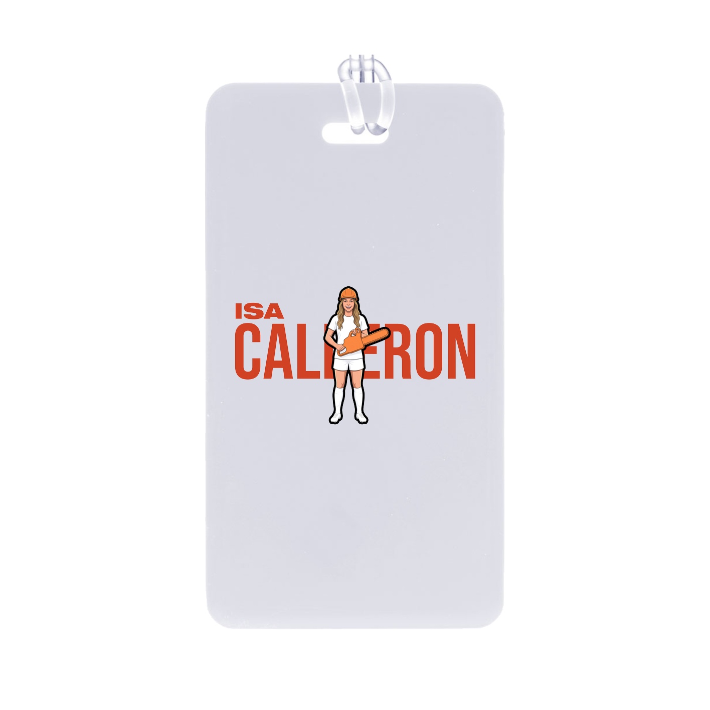 Bag Tag — Player Name in Classic