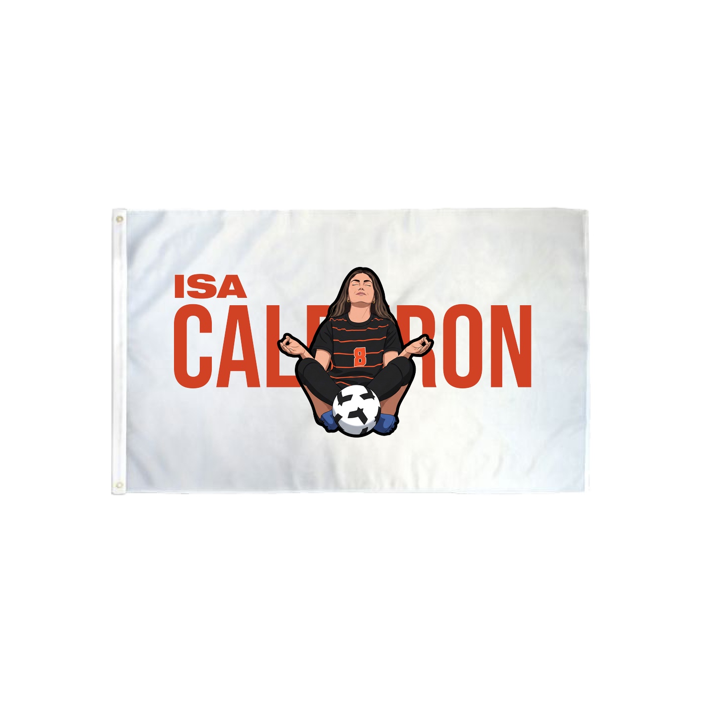 3x5 Flag — Player Name in Classic