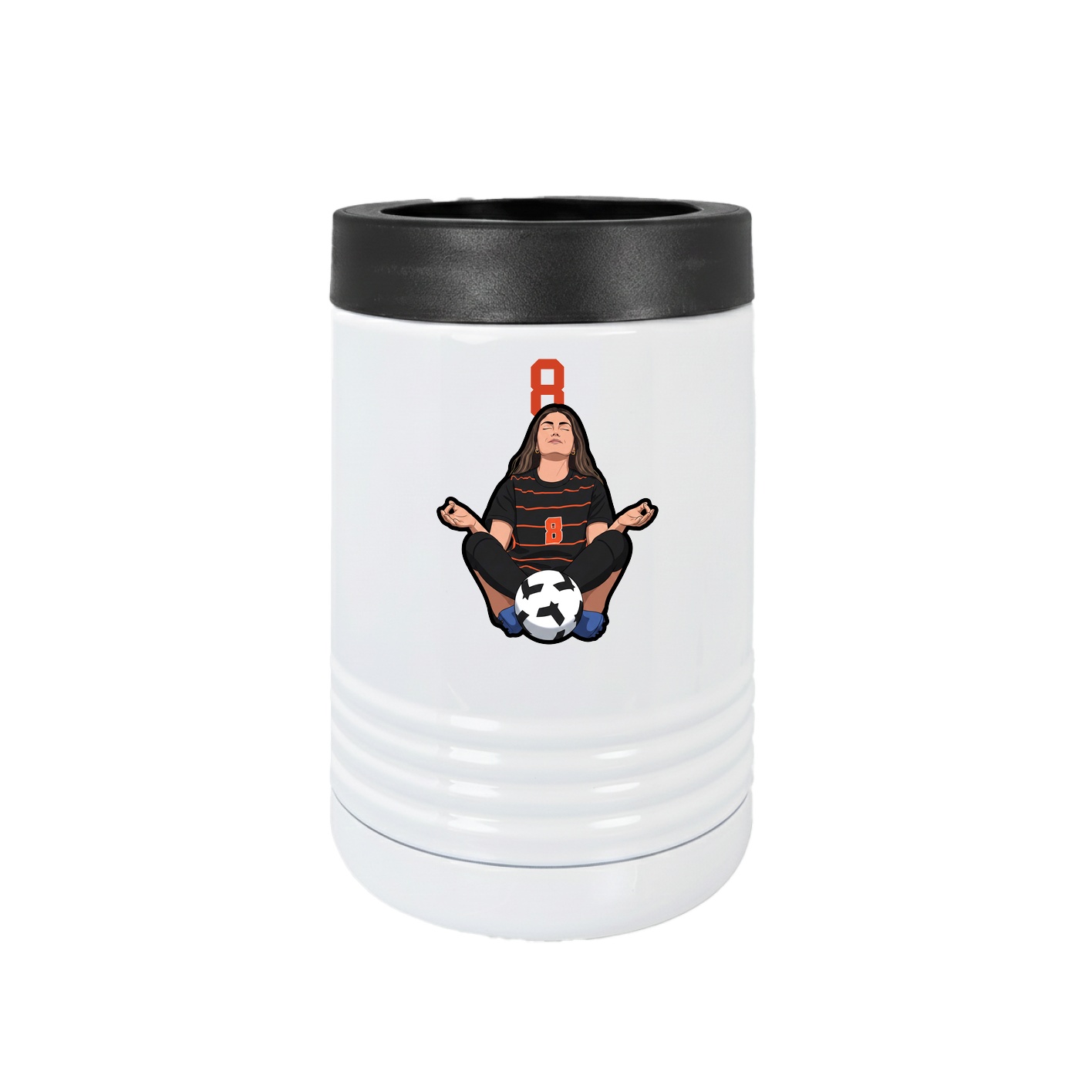 Beverage Holder — Number Top in White