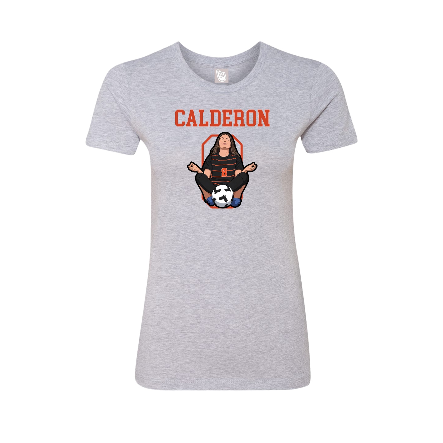 Fitted Women's Tee — Shirsey in Grey
