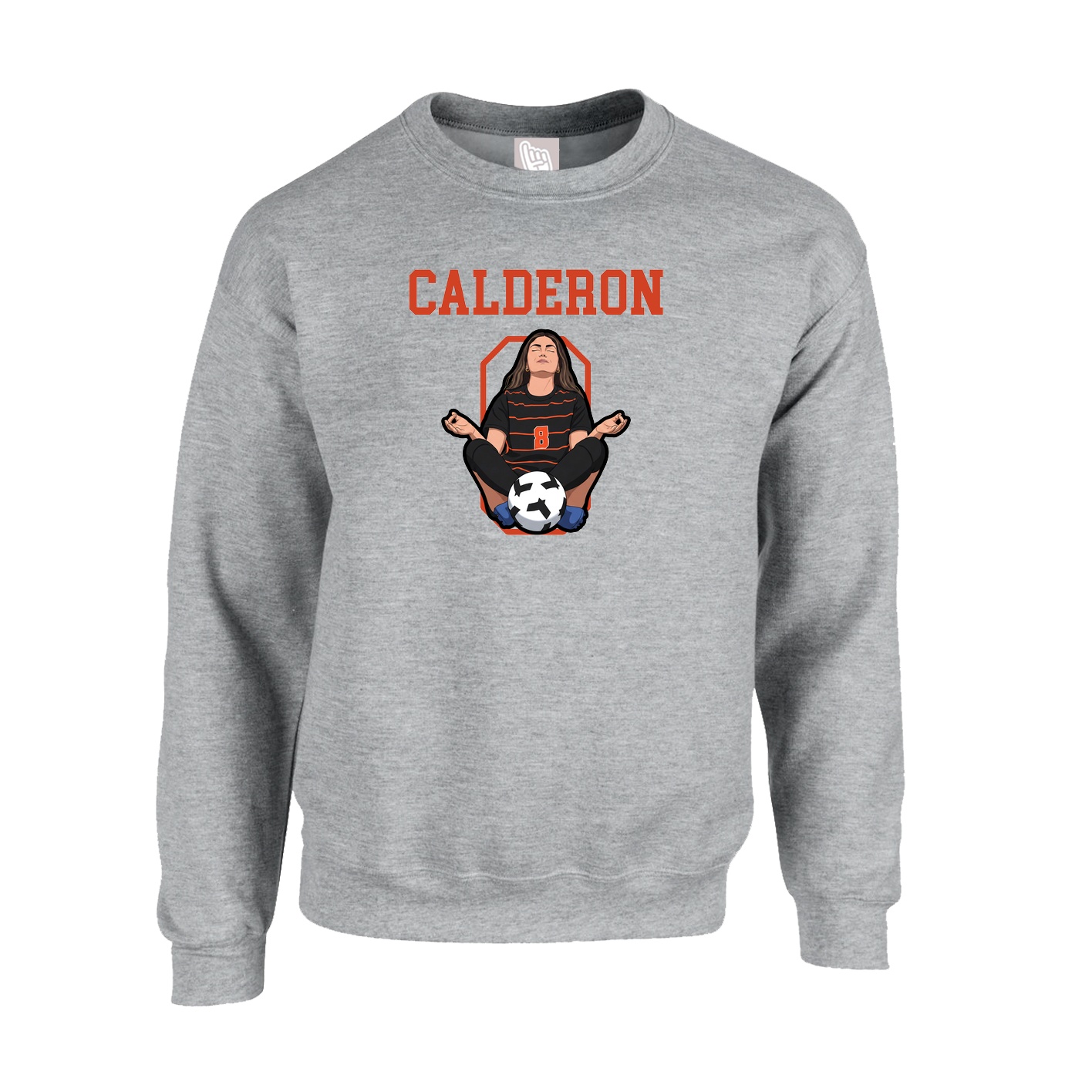 Fleece Crew — Shirsey in Grey
