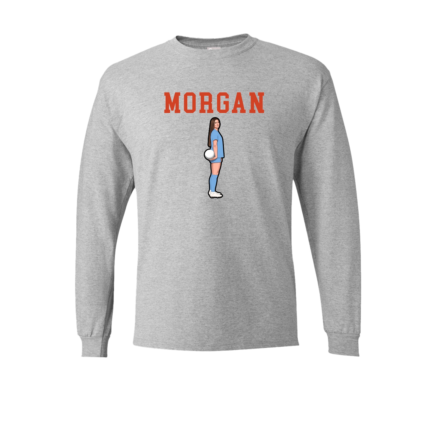 Long Sleeve Tee — Shirsey in Grey