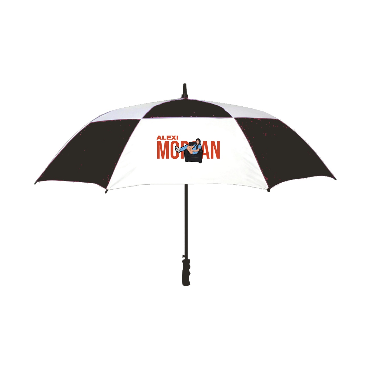 Golf Umbrella — Player Name in Black