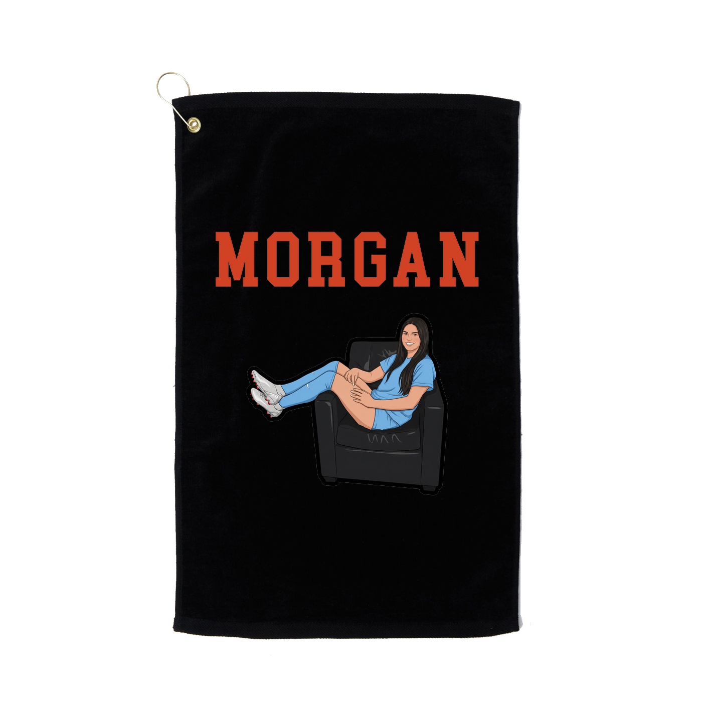 Golf Towel — Shirsey in Black