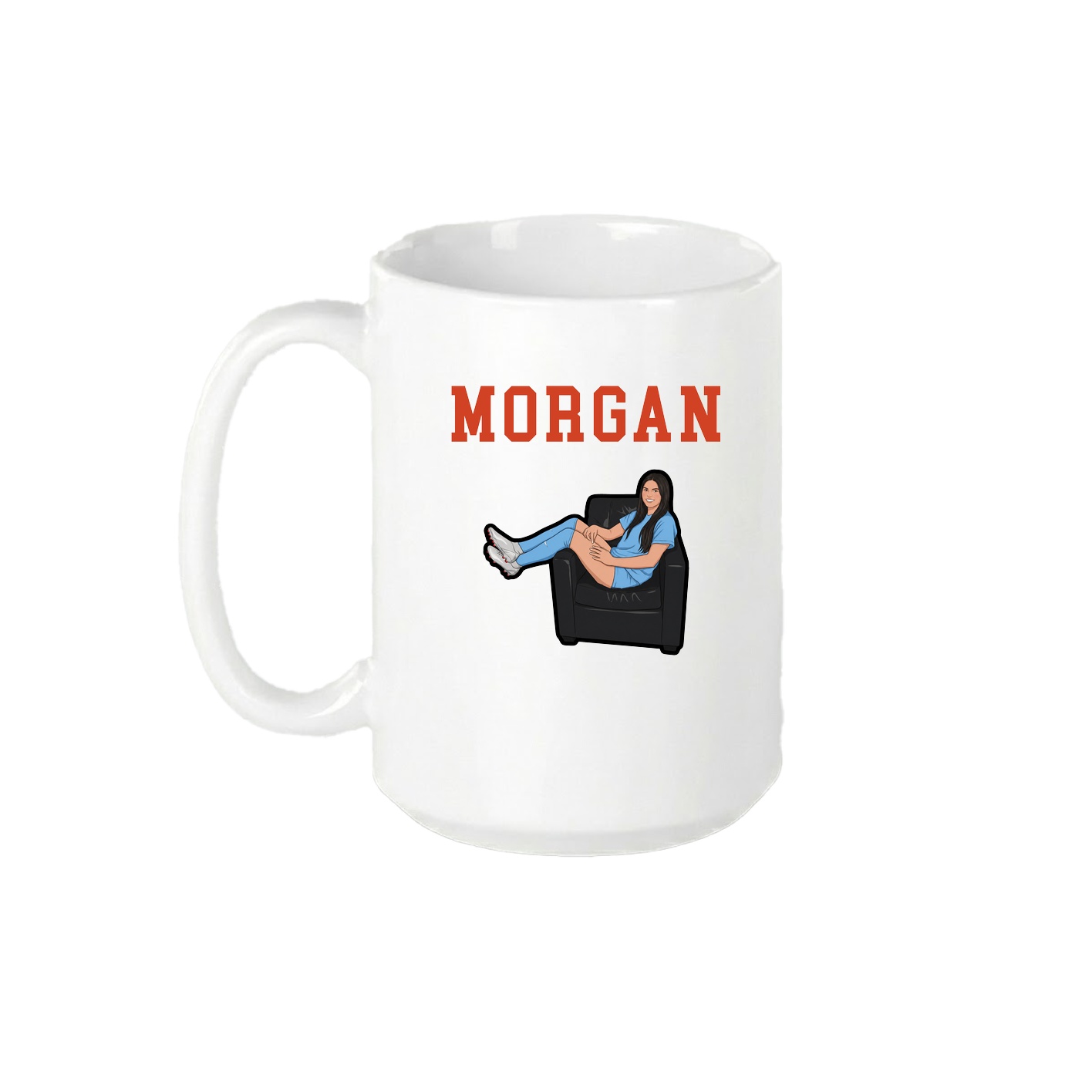 15oz Coffee Mug — Shirsey in White