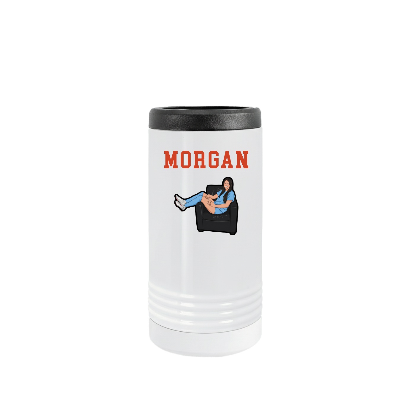 Slim Beverage Holder — Shirsey in White