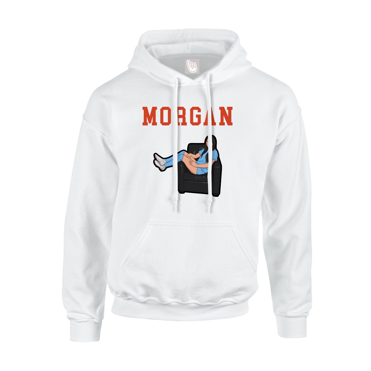 Youth Hoodie — Shirsey in White