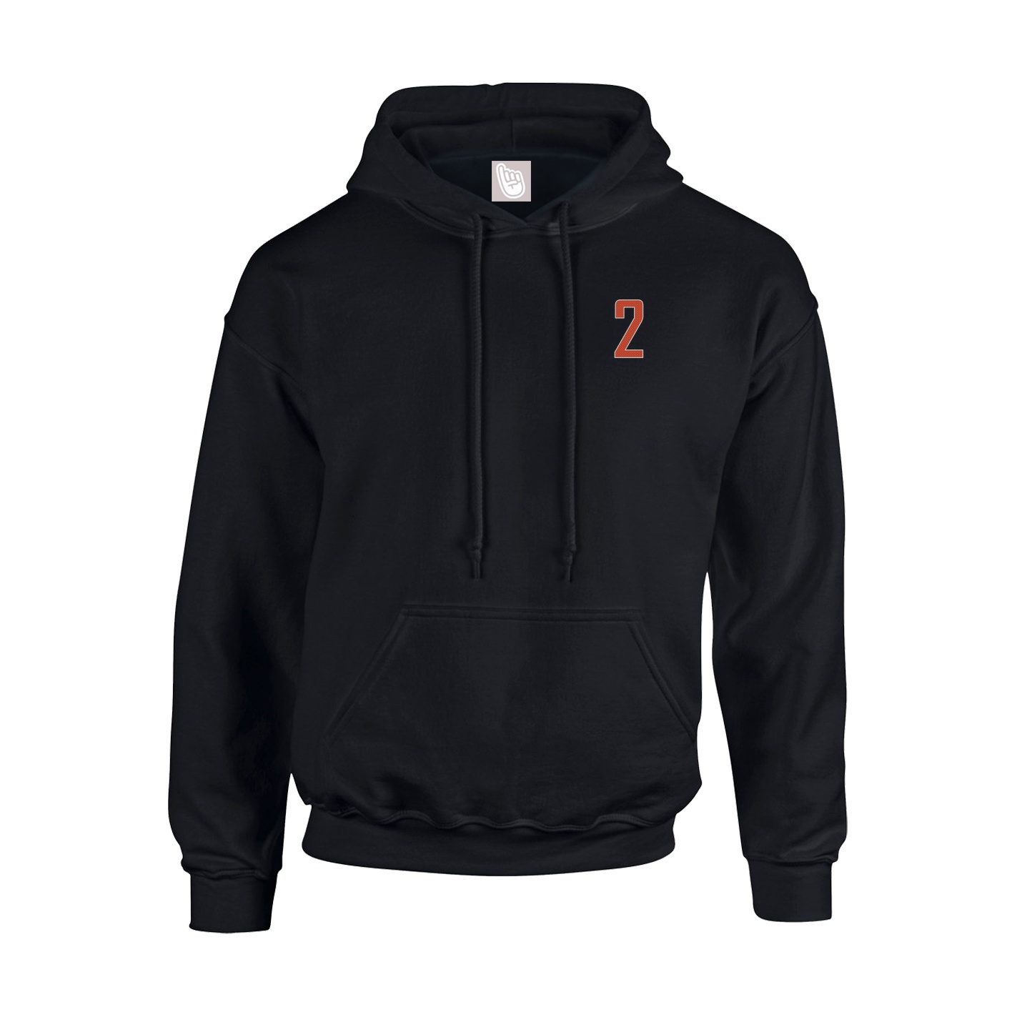 Youth Hoodie — Front Shirsy in Black
