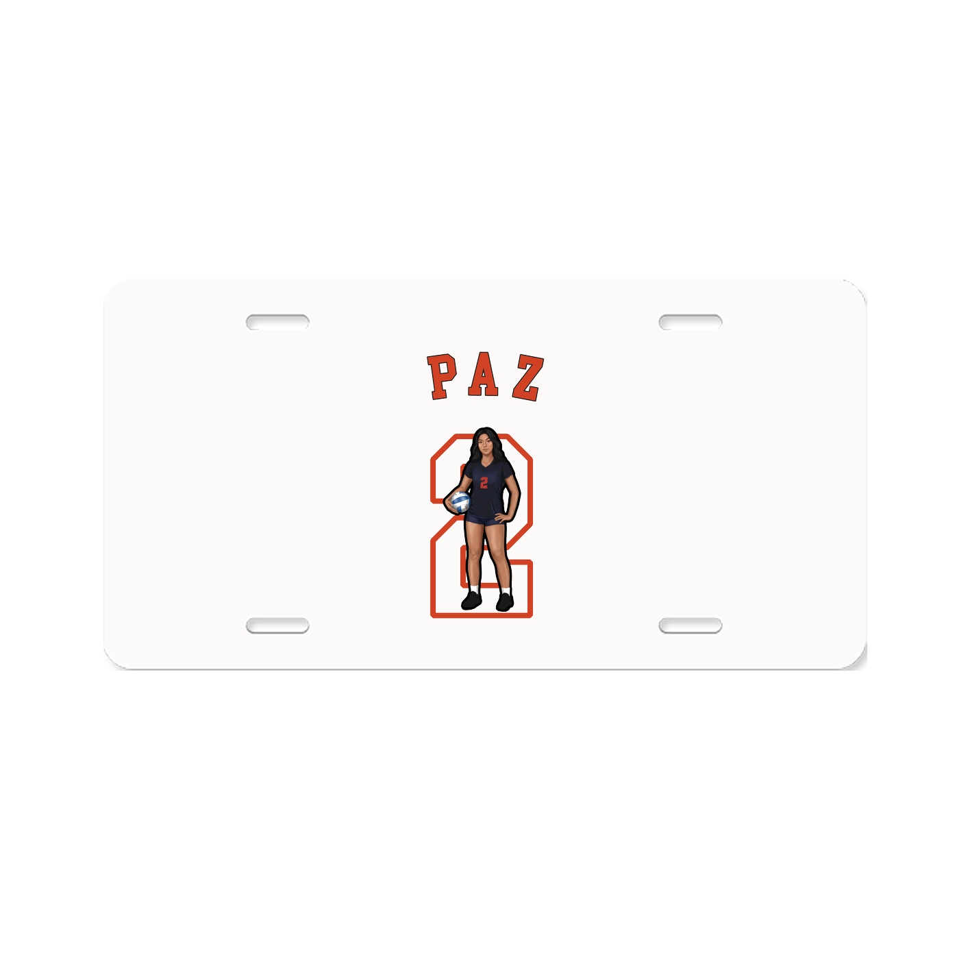 License Plate — Shirsey Arch in Classic