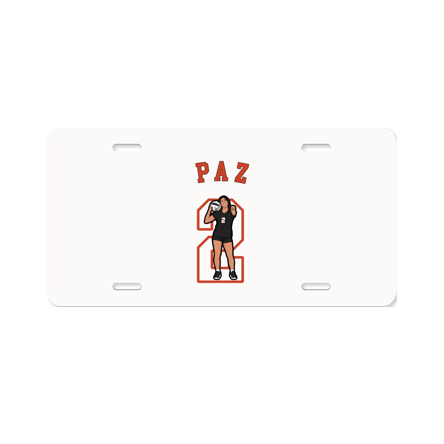License Plate — Shirsey Arch in Classic