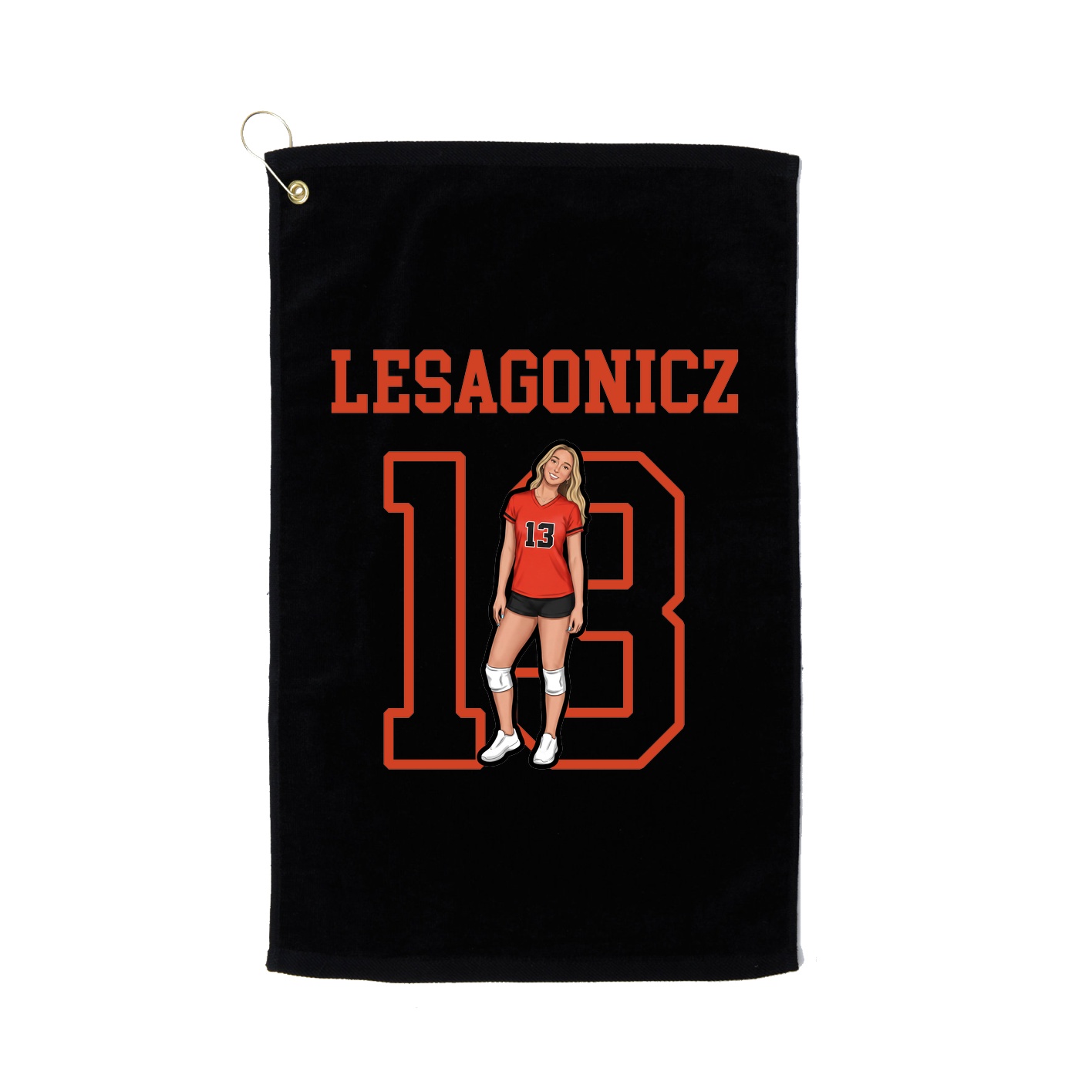 Golf Towel — Shirsey in Black