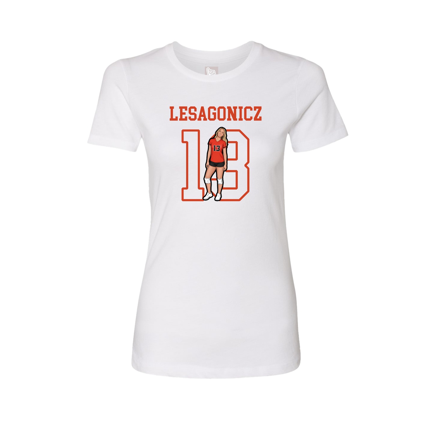 Fitted Women's Tee — Shirsey in White