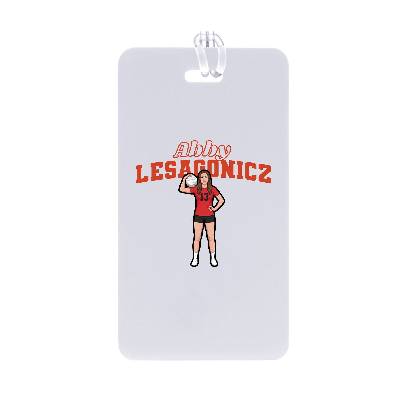 Bag Tag — Name Arch in Classic
