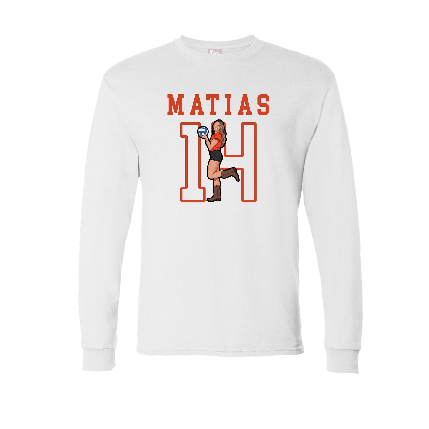 Long Sleeve Tee — Shirsey in White