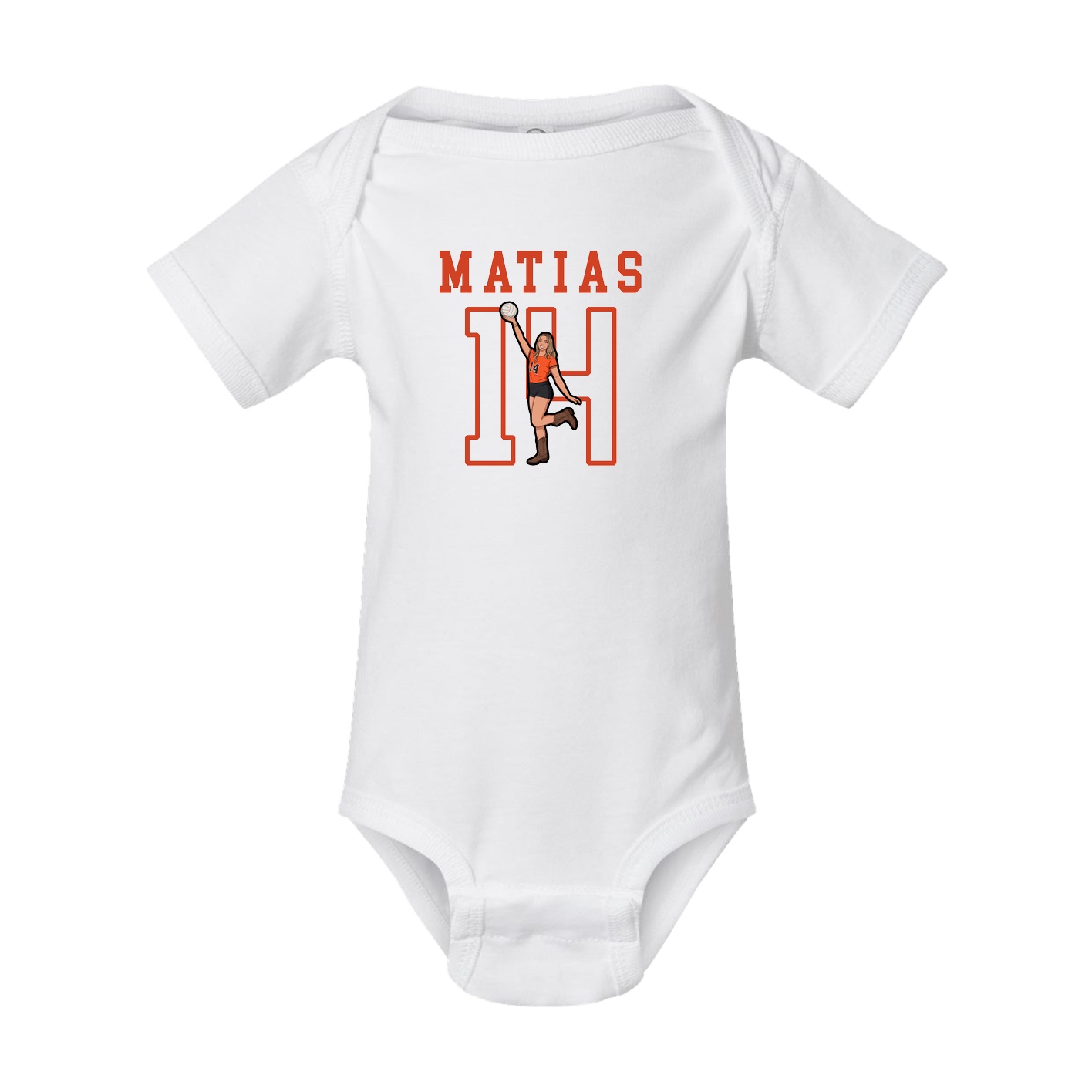 Baby Onesie — Shirsey in White