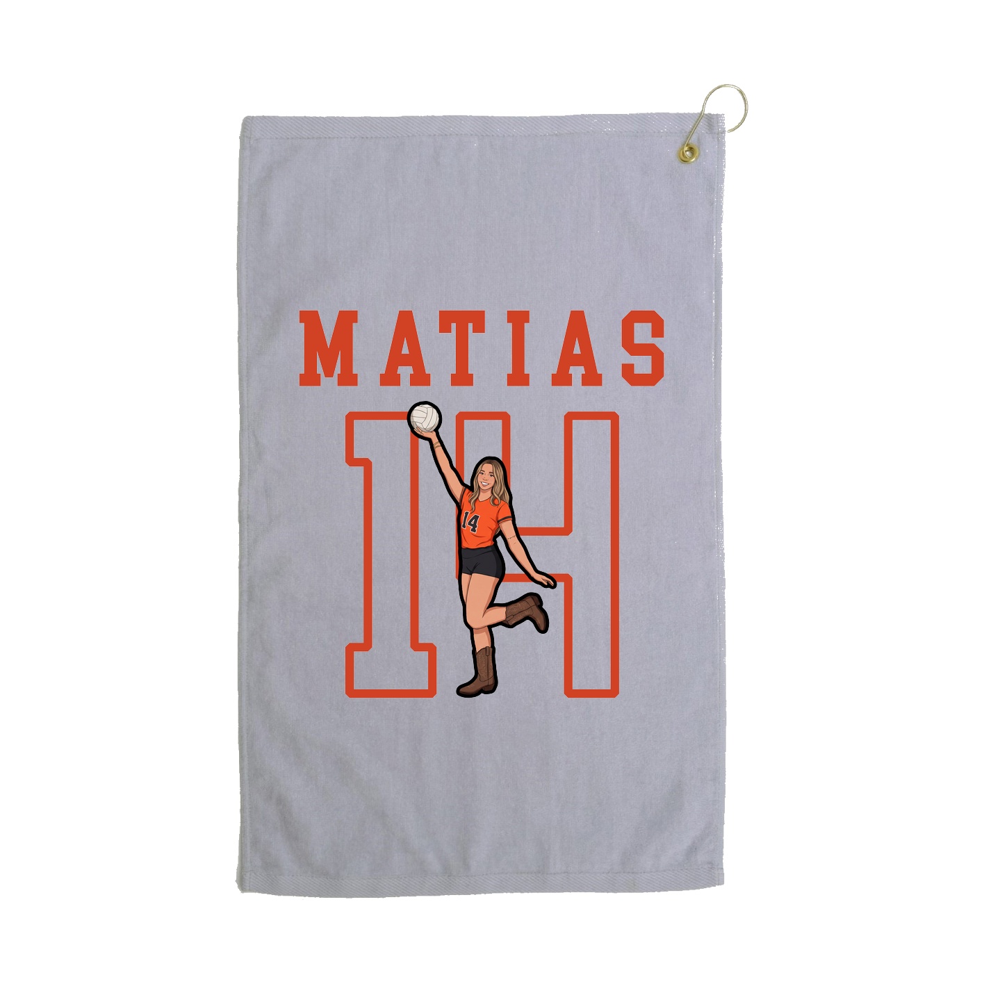 Golf Towel — Shirsey in Grey