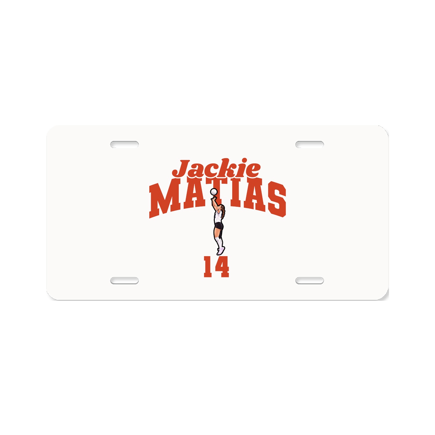 License Plate — Signature Arch in Classic