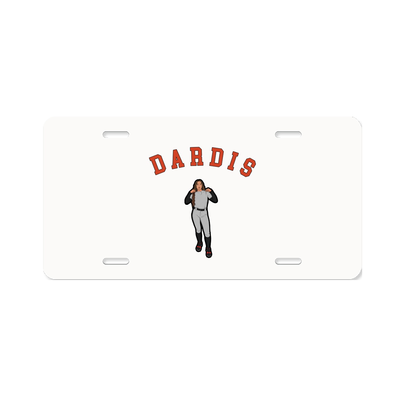 License Plate — Shirsey Arch in Classic