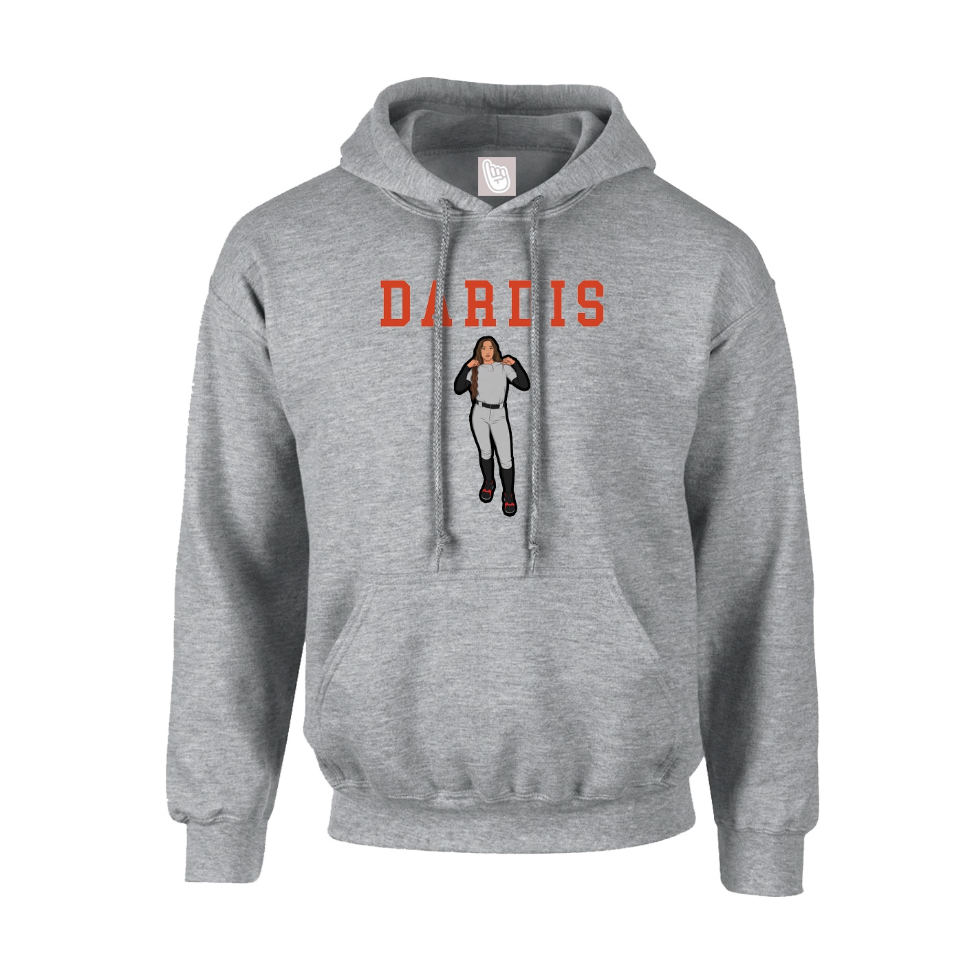 Hoodie — Shirsey in Grey