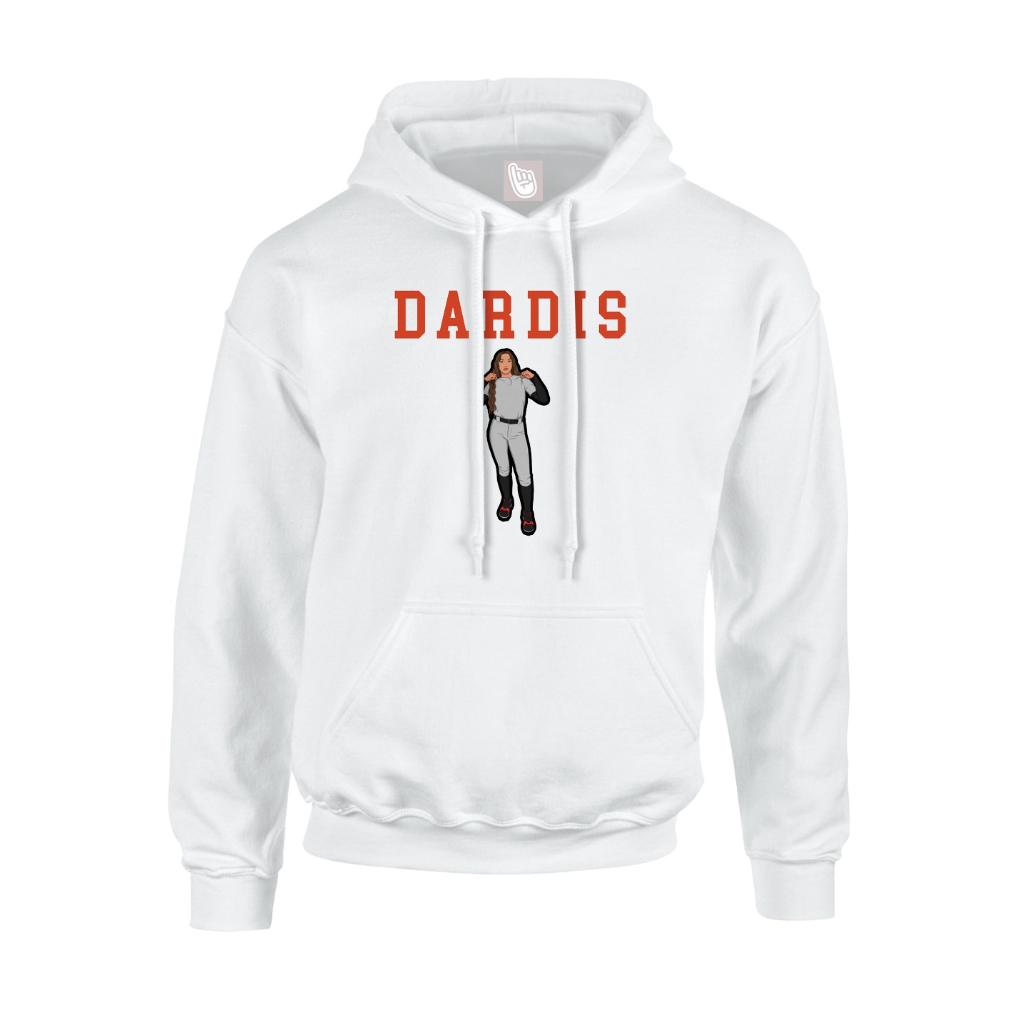 Youth Hoodie — Shirsey in White