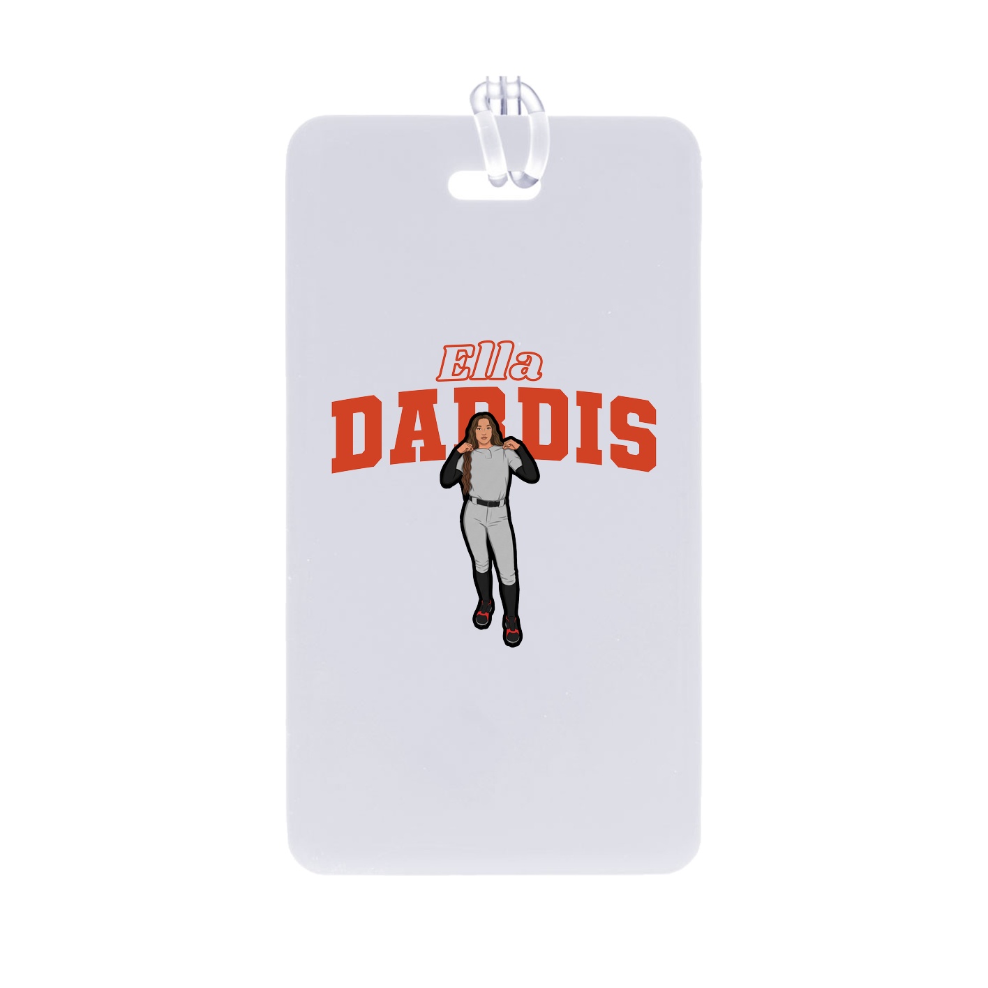 Bag Tag — Name Arch in Classic