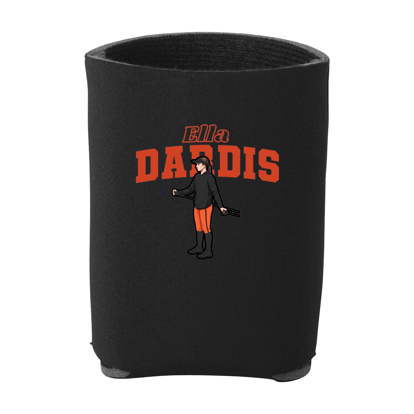 Can Holder — Name Arch in Black