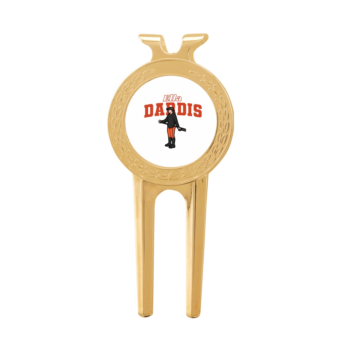 Divot Tool with Ball Marker — Name Arch in Classic
