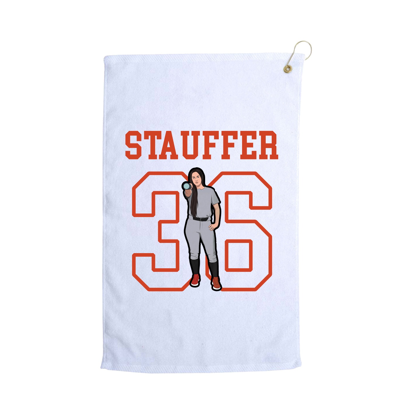 Golf Towel — Shirsey in White