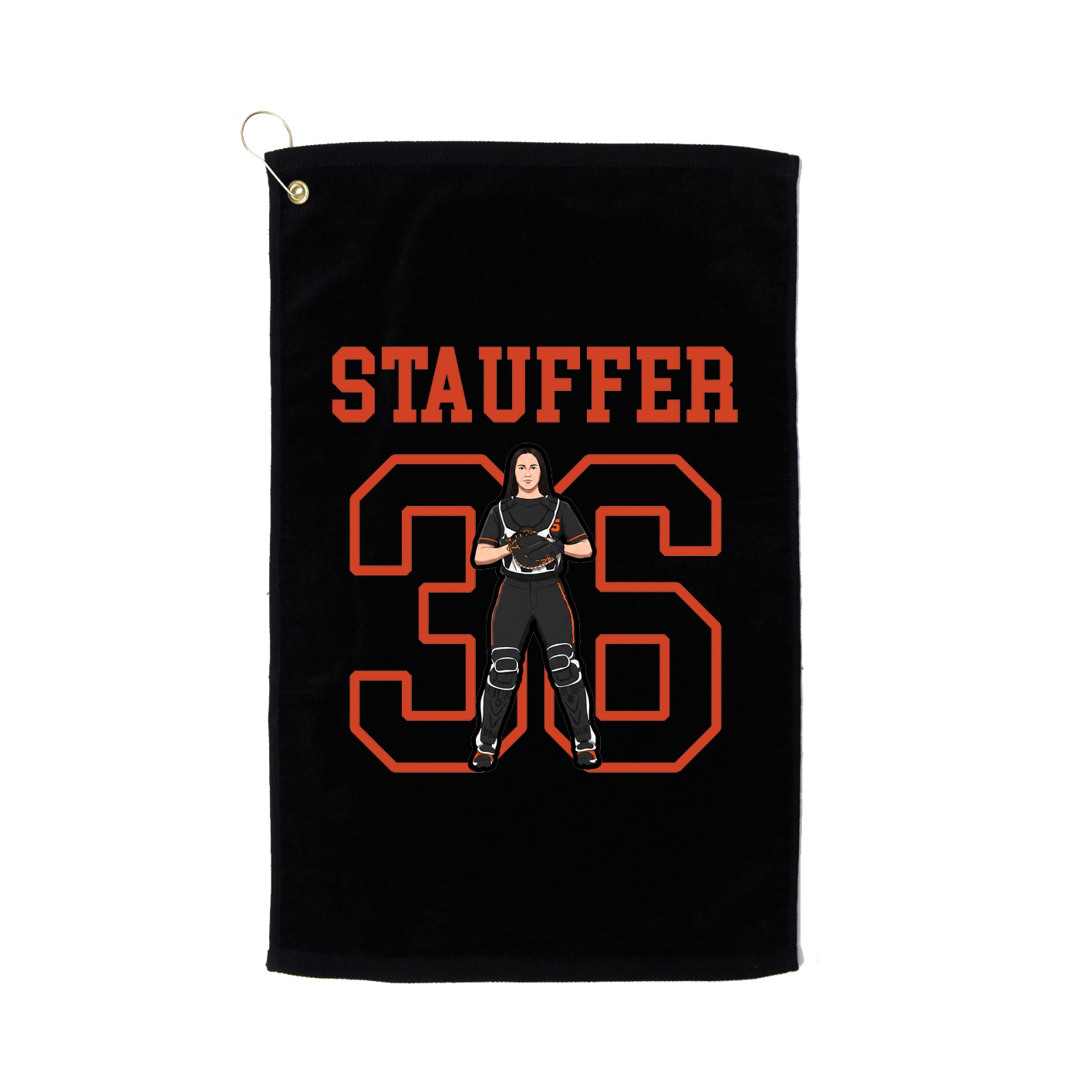Golf Towel — Shirsey in Black