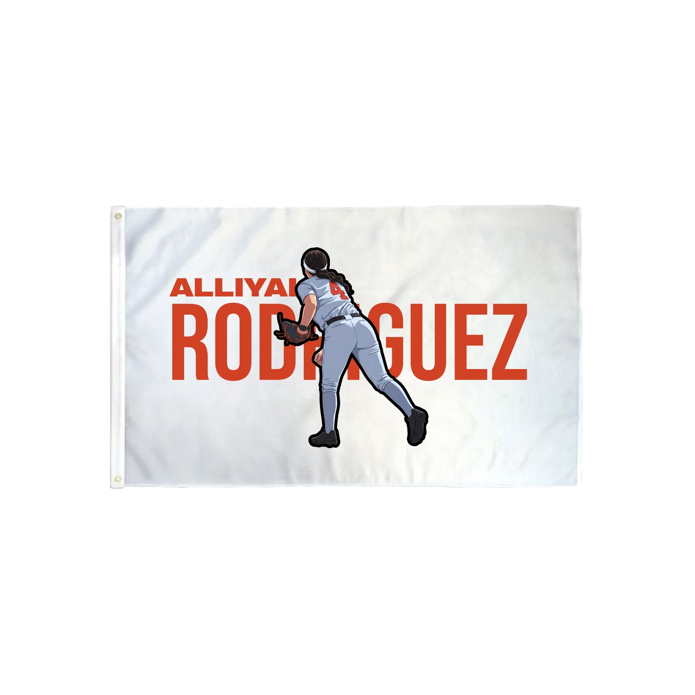 3x5 Flag — Player Name in Classic