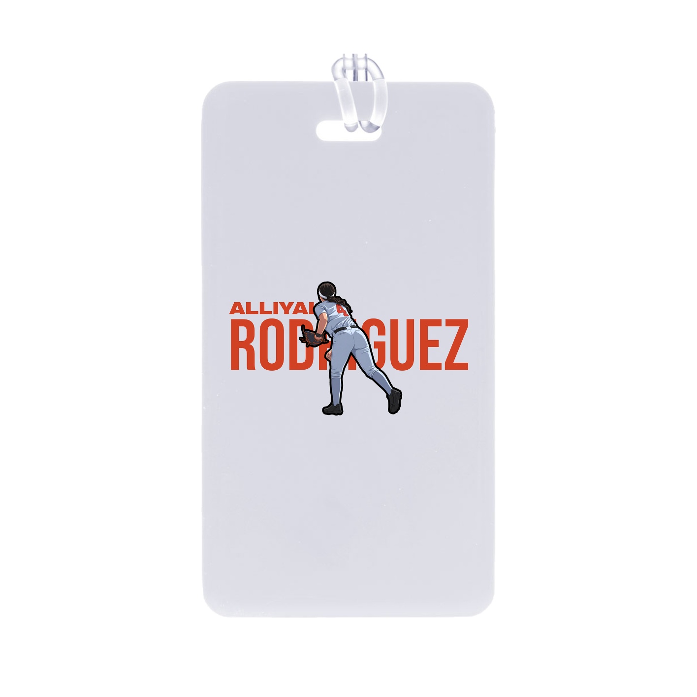 Bag Tag — Player Name in Classic
