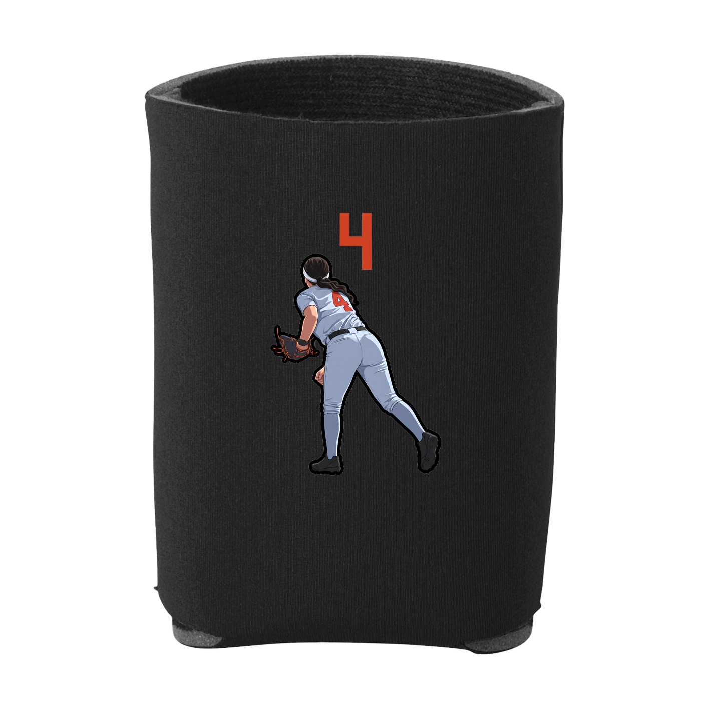 Can Holder — Number Top in Black