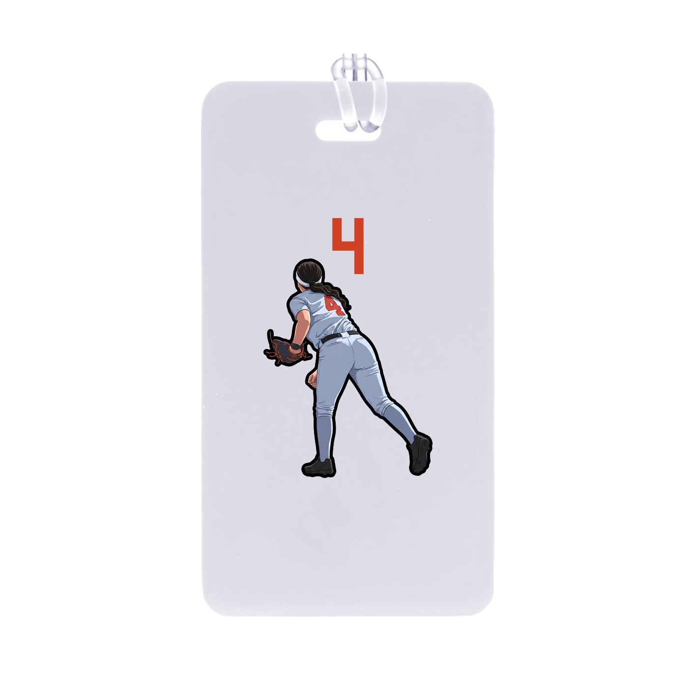 Bag Tag — Number Top in Classic
