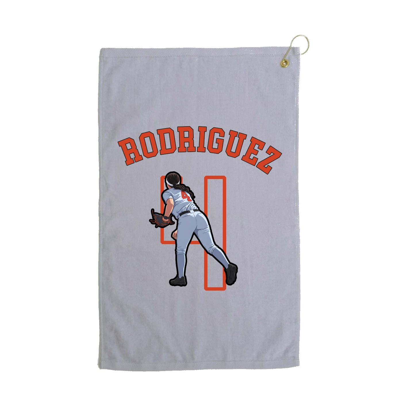 Golf Towel — Shirsey Arch in Grey