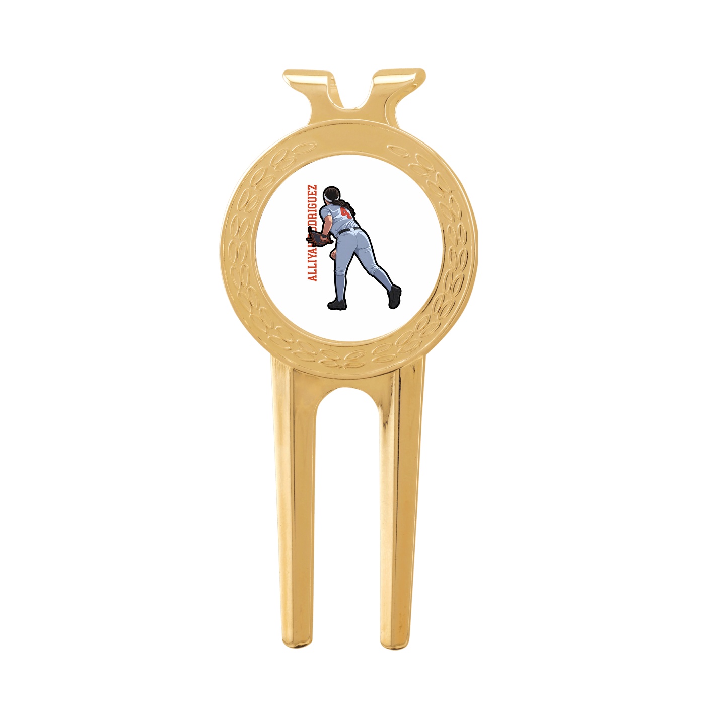 Divot Tool with Ball Marker — Name Vertical in Classic
