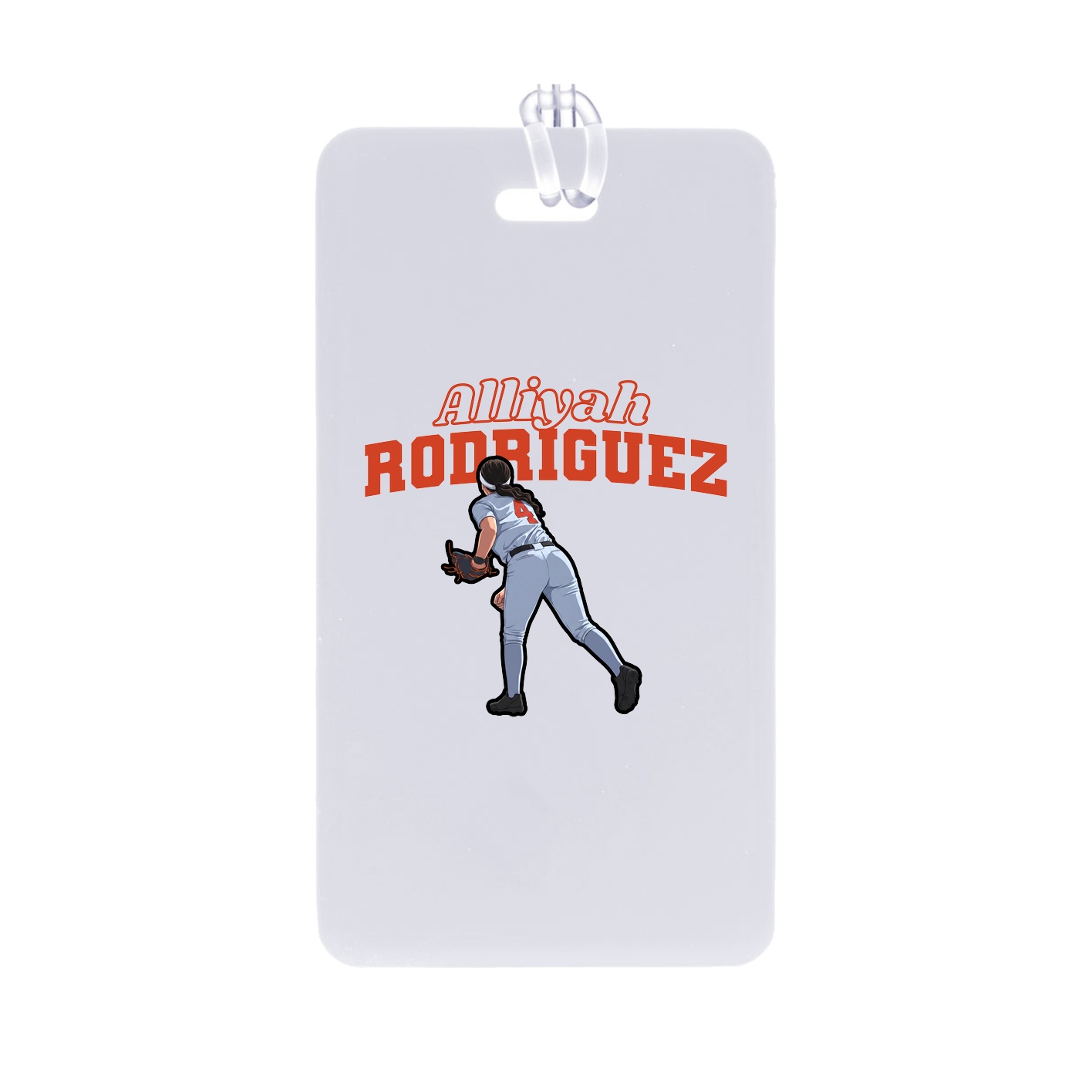 Bag Tag — Name Arch in Classic