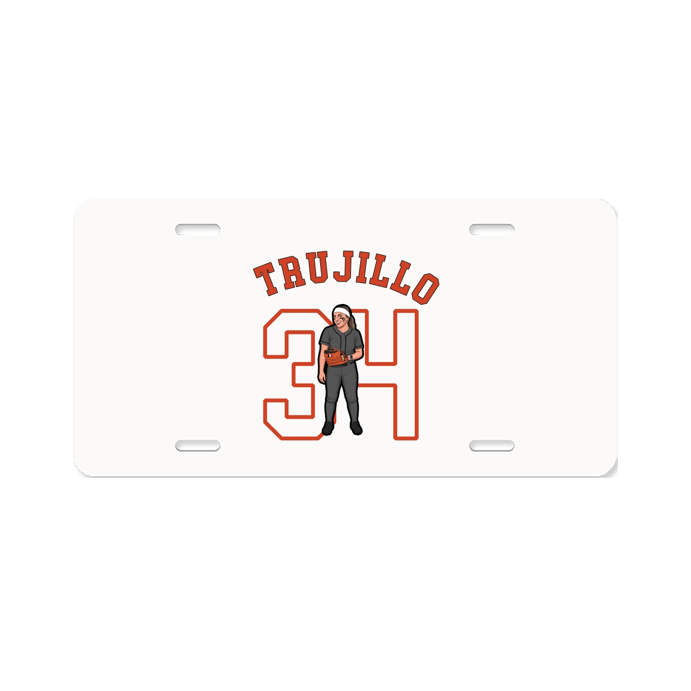 License Plate — Shirsey Arch in Classic