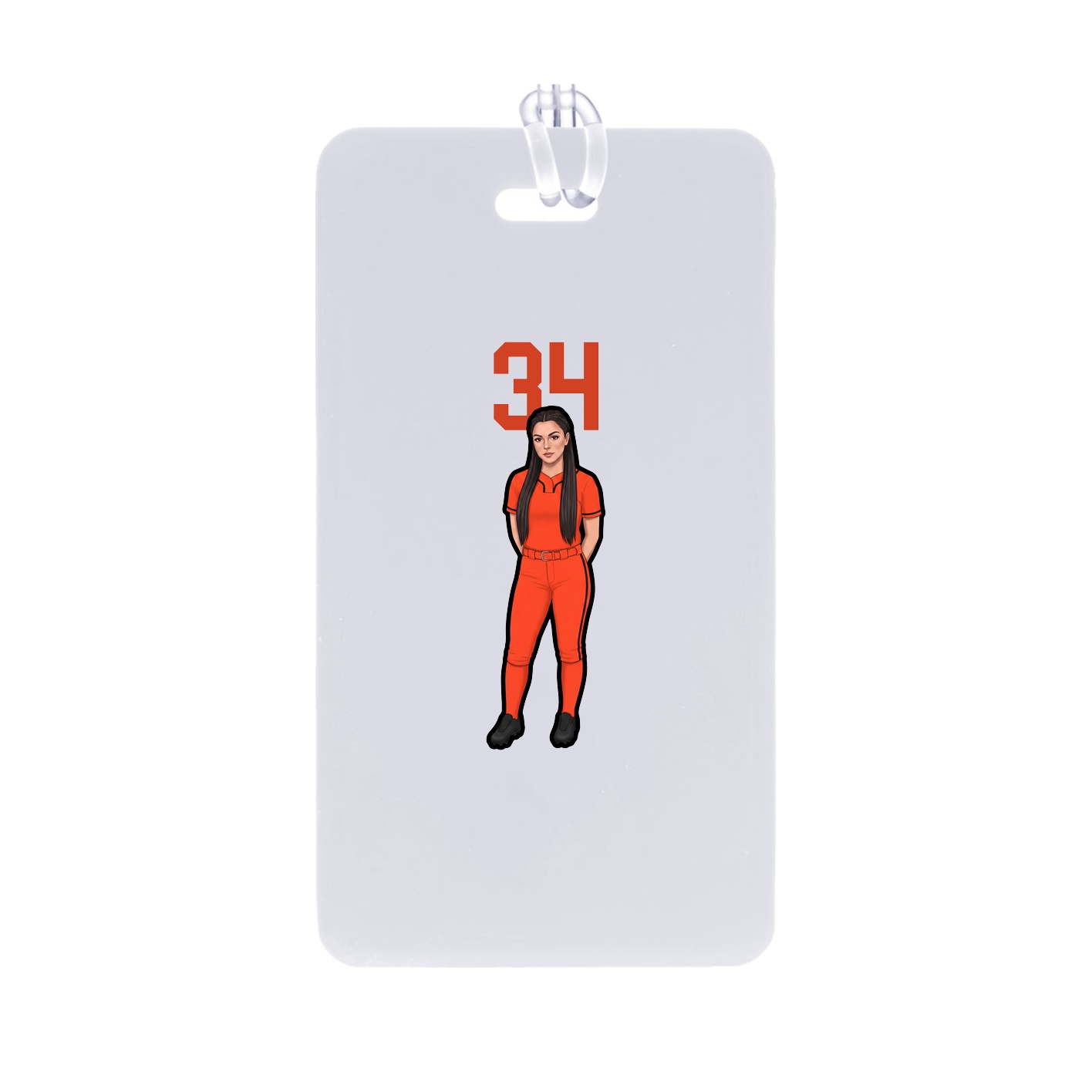 Bag Tag — Number Top in Classic